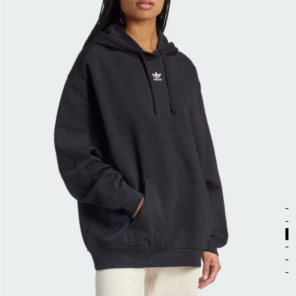 Adidas essential oversized fleece Hoodie